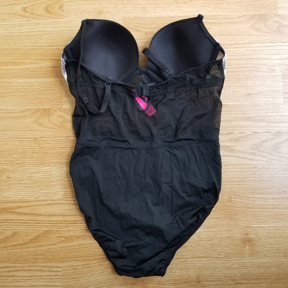La Senza black lace french maid bodysuit lingerie - Picture 6 of 12